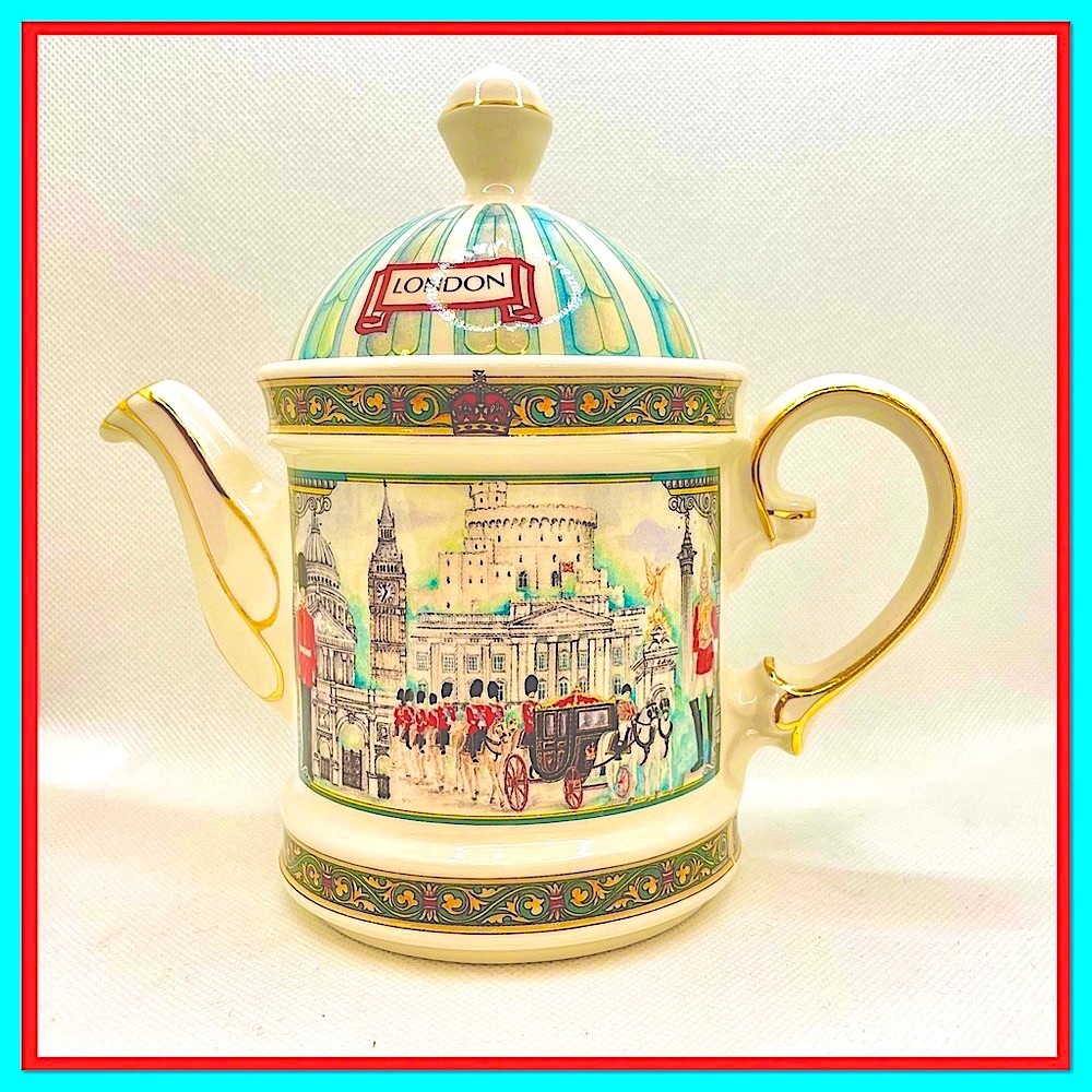 Sadler Teapot England Coronation Royal London